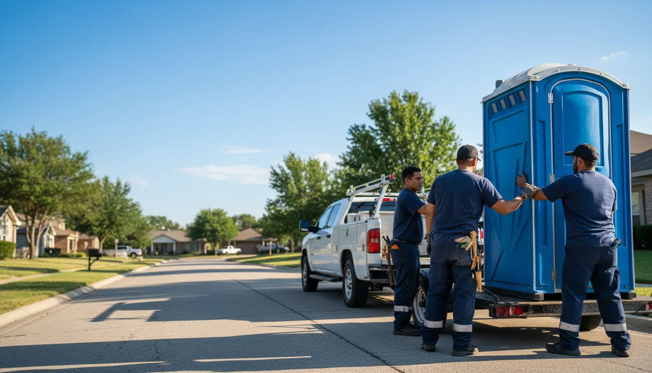 Portable Toilet Rental in Thomson, IL near me
